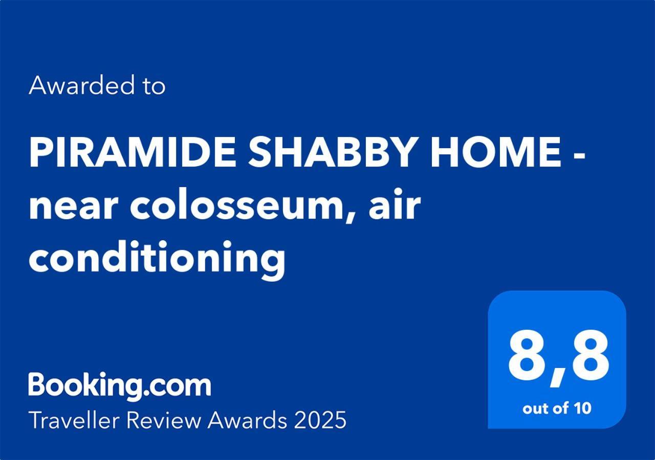 Piramide Shabby By Casa E Lode - Colosseum, Air Conditioning Rome Exterior photo